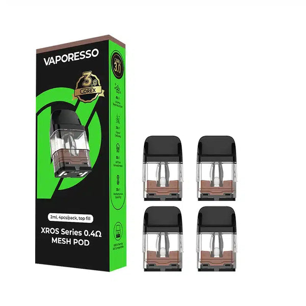 Vaporesso XROS COREX 3.0 Replacement Pods - Pack of 4