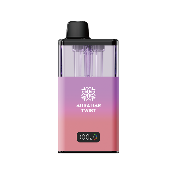 Crystal Prime Twist Aura Bar 40,000 Puffs-Box of 5