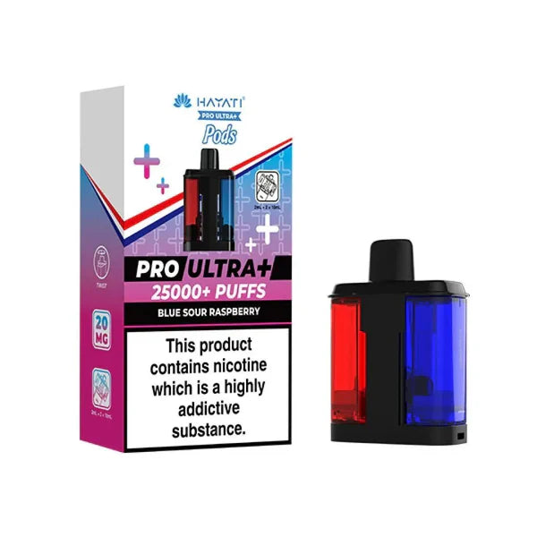 Hayati Pro Ultra Plus 25k Prefilled Pods - Box of 5