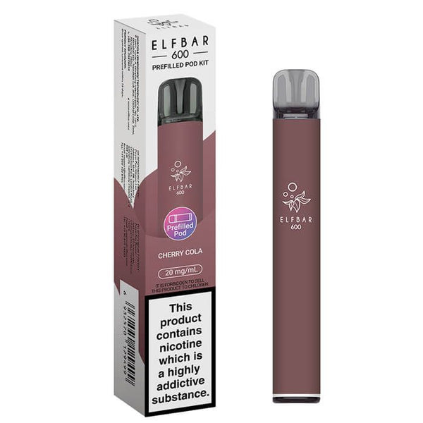 Elfbar 600 Prefilled Pod Kit - Box of 10