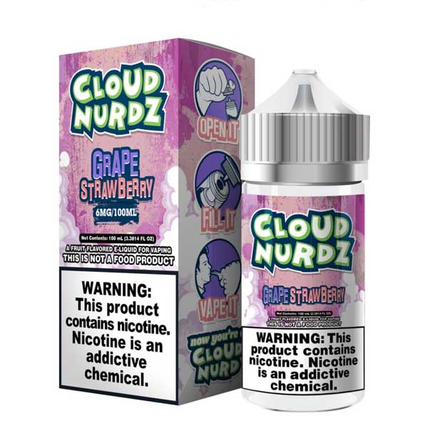 Cloud Nurdz 100ml E-liquid Shortfill