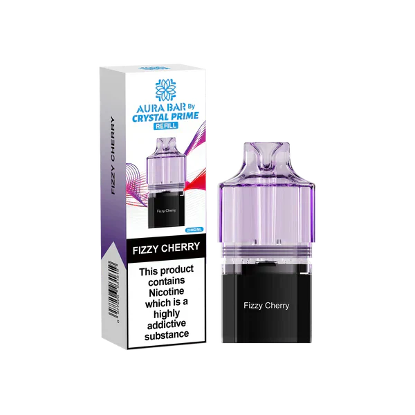 Crystal Prime Aura Bar 10k Replacement Pods - Box of 5