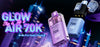 HQD Glow Air 70K Pod Vape Kit - Box of 5
