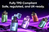 HQD Glow Air 70K Pod Vape Kit - Box of 5