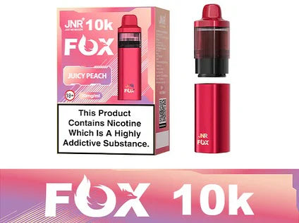 JNR Fox 10K Prefilled Pod Vape Kit - Box Of 5