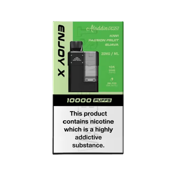 Aladdin Pro Enjoy X 10000 Prefilled Pods - Box of 5