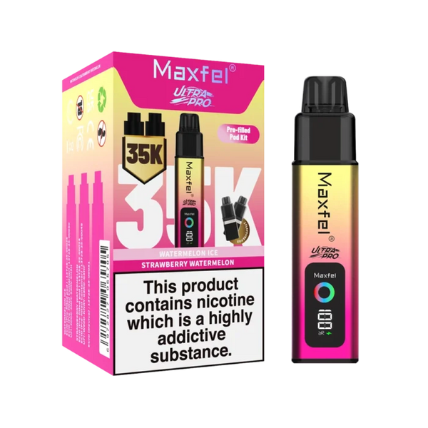 Maxfel Ultra Pro 35k Prefilled Vape Kit-Box of 5