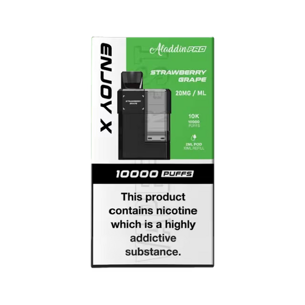Aladdin Pro Enjoy X 10000 Prefilled Pods - Box of 5
