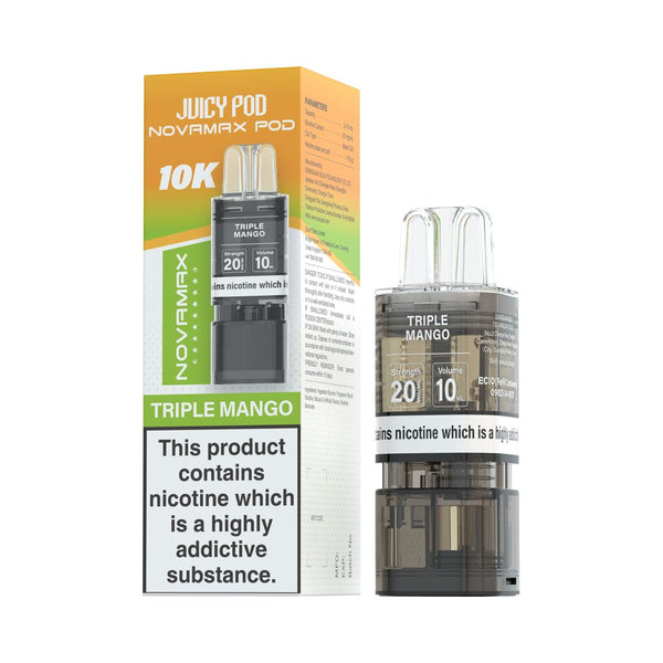 Juicy Pod NovaMax 10K Prefilled Pods - Box Of 5