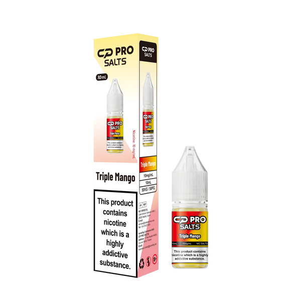 Crystal Pro CP Nic Salt E-Liquid - 10mg & 20mg - Box of 10