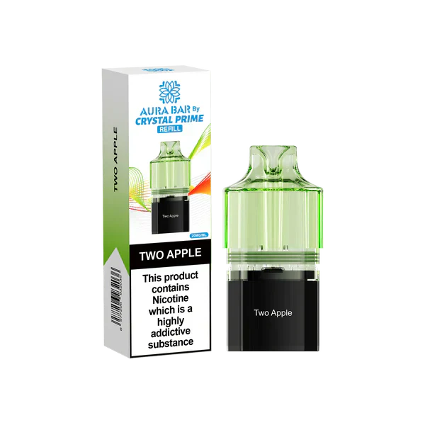 Crystal Prime Aura Bar 10k Replacement Pods - Box of 5