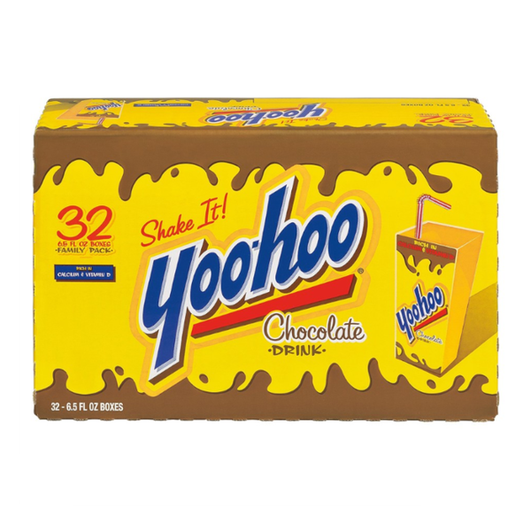 Yoo‑Hoo Chocolate Drink Box – 6.5 oz (184 g) – 32CT