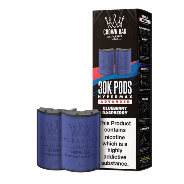 Al Fakher 30k Hypermax Pods-Box of 5