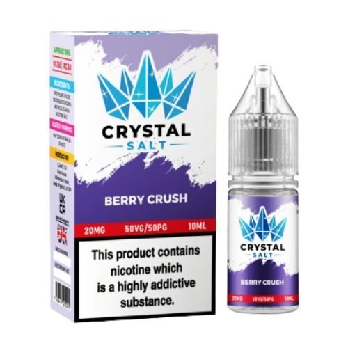 Crystal Salt 10ml Nic Salts E-Liquid - Pack of 10