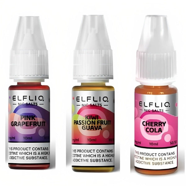 Elf Bar ElfLiq 10ml Nic Salt - Pack of 10