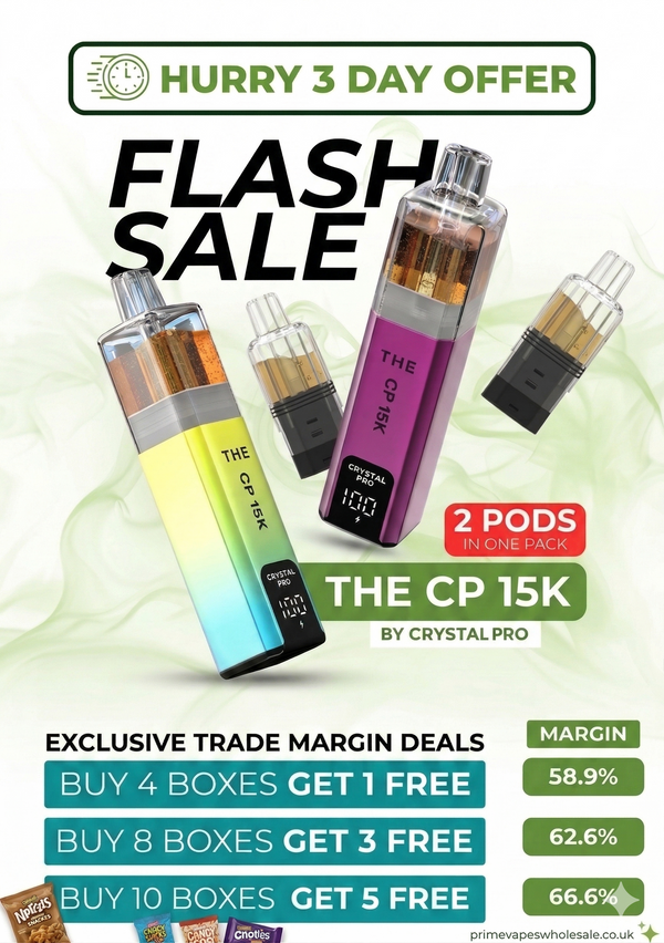 The CP 15K Prefilled Pod Kit - Box of 5