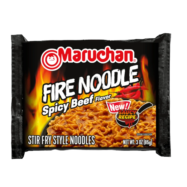 Maruchan Ramen Fire Spicy Beef 3oz (85g) – 22CT