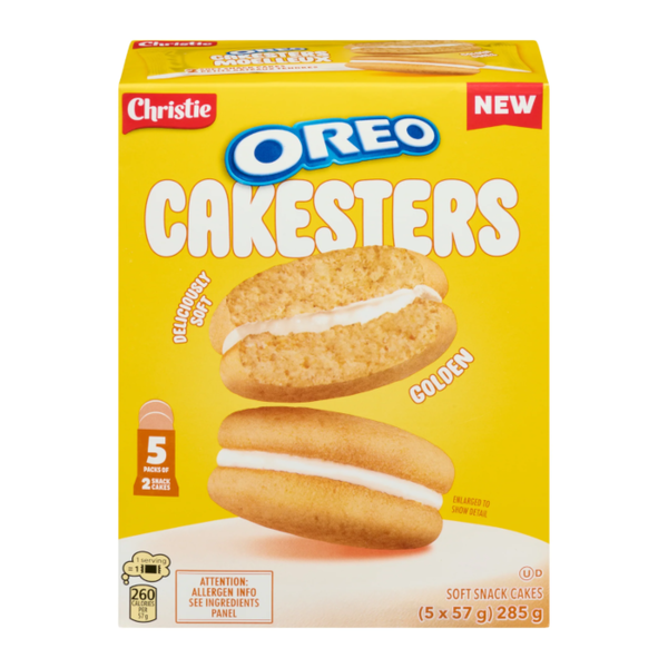 Golden Oreo Cakesters – 285g (12CT) - Canadian