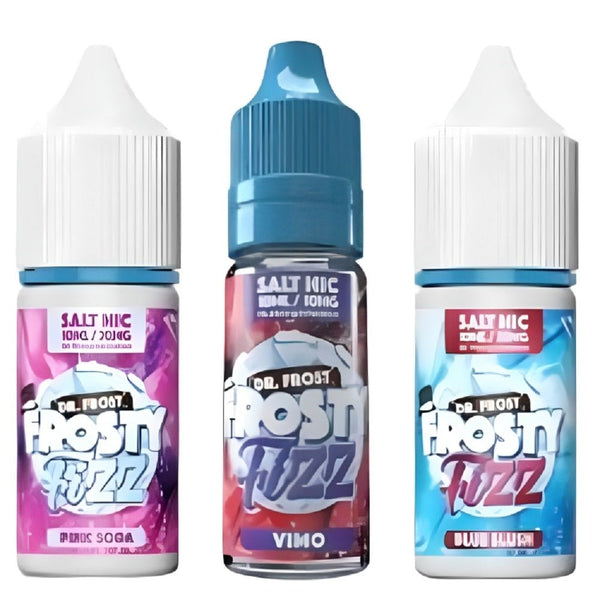 Pack of 10 Dr Frost Frosty Fizz 10ML Nic Salt