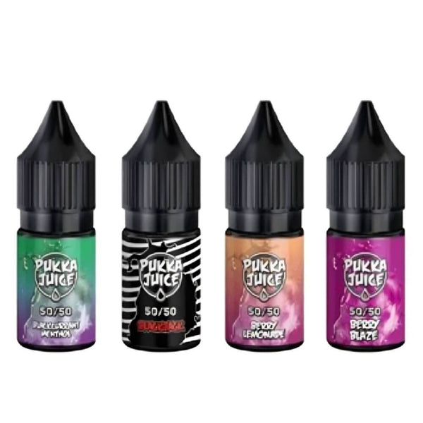 Pukka 50/50 10ML E-Liquid - Box of 10