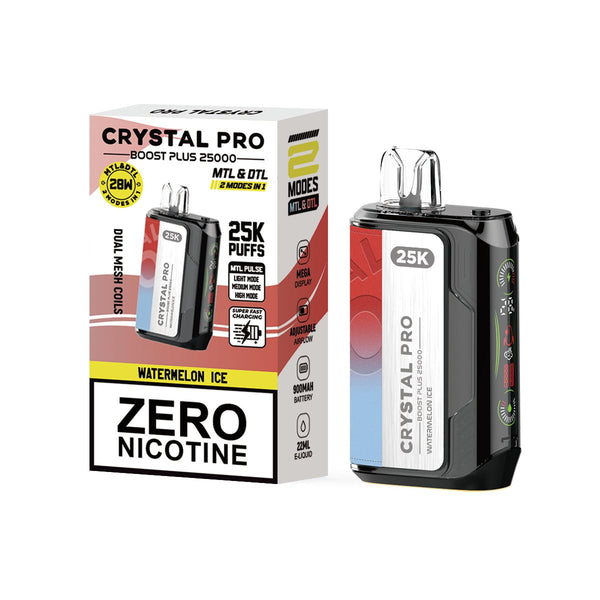 Shop 0MG Crystal Pro Boost Plus 25k Disposable Vape - 0MG Crystal Pro Boost Plus 25k Disposable Vape - Vape Blaze