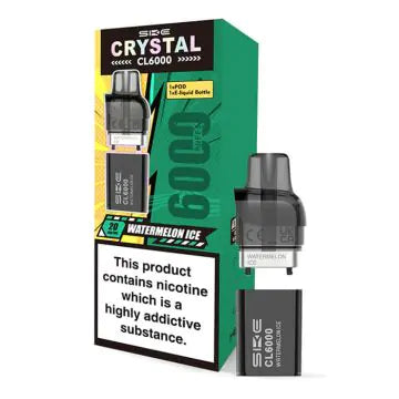 SKE Crystal CL6000 Prefilled Pods - Box of 5