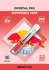 The Crystal Pro Bar 600 Disposable Vape Pod - Box of 10