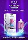 The Crystal Pro Max + 10000 Puffs Disposable Vape Bar Box of 10 - Vapeareawholesale